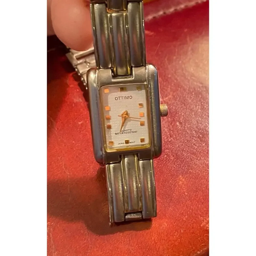 Women's 18mm Silver Tone Ottimo Watch, Water Resistant